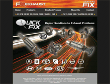 Tablet Screenshot of fxexhaust.com
